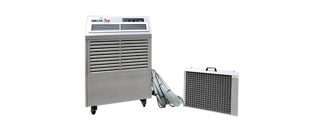 location de climatiseurs mobiles avec une capacité de refroidissement de 6,7 kW.