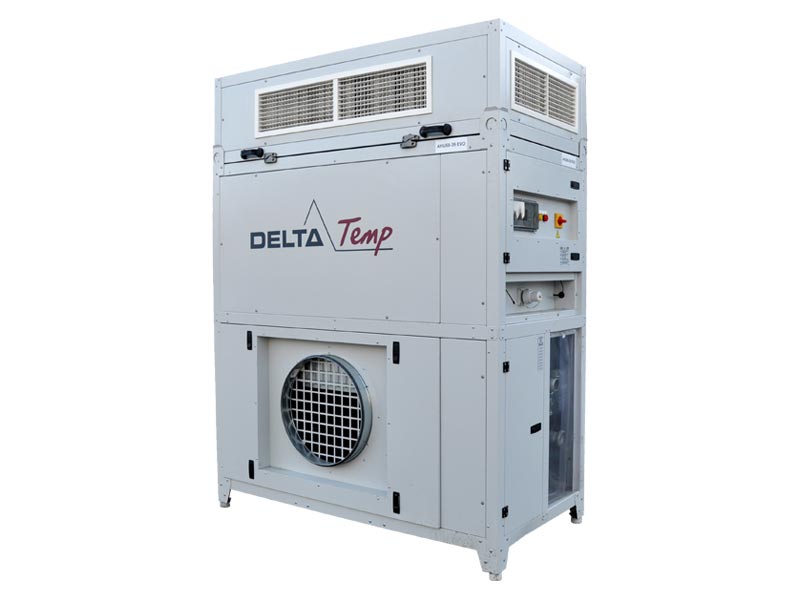 Louer une centrale de traitement d'air mobile - Capacité frigorifique 50kW